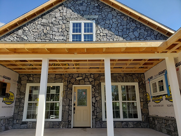 Natural stone on House - reading pa