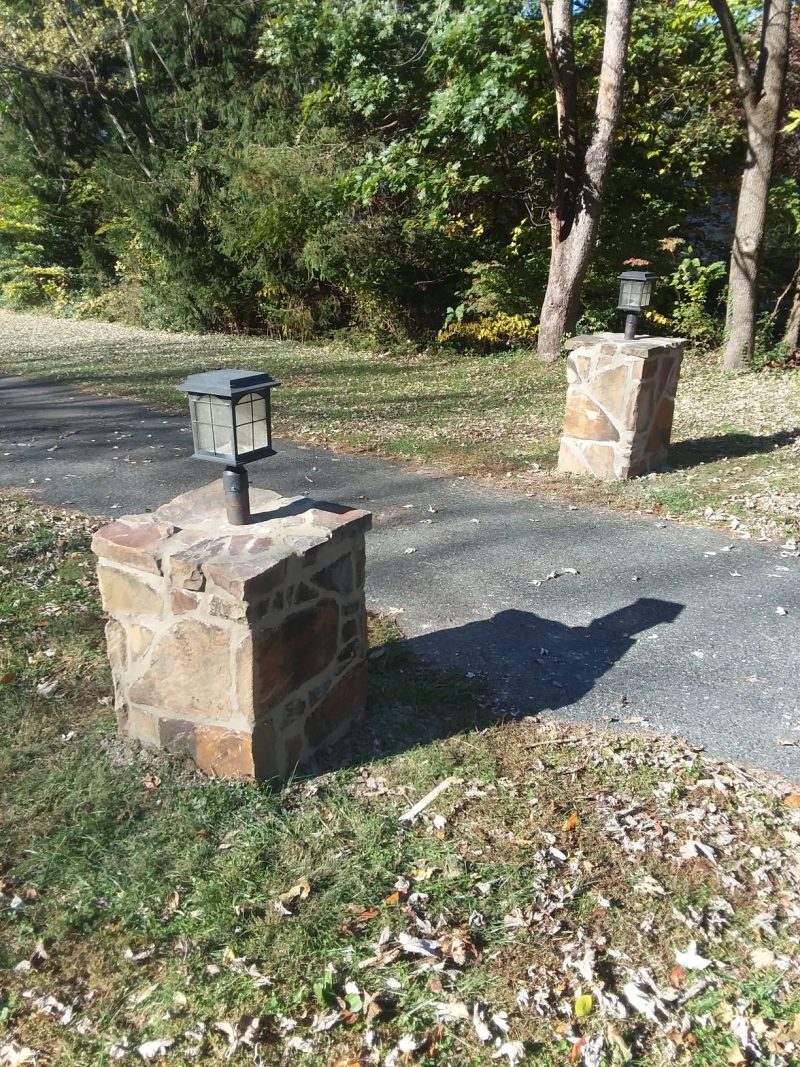 AST – Driveway Pillars