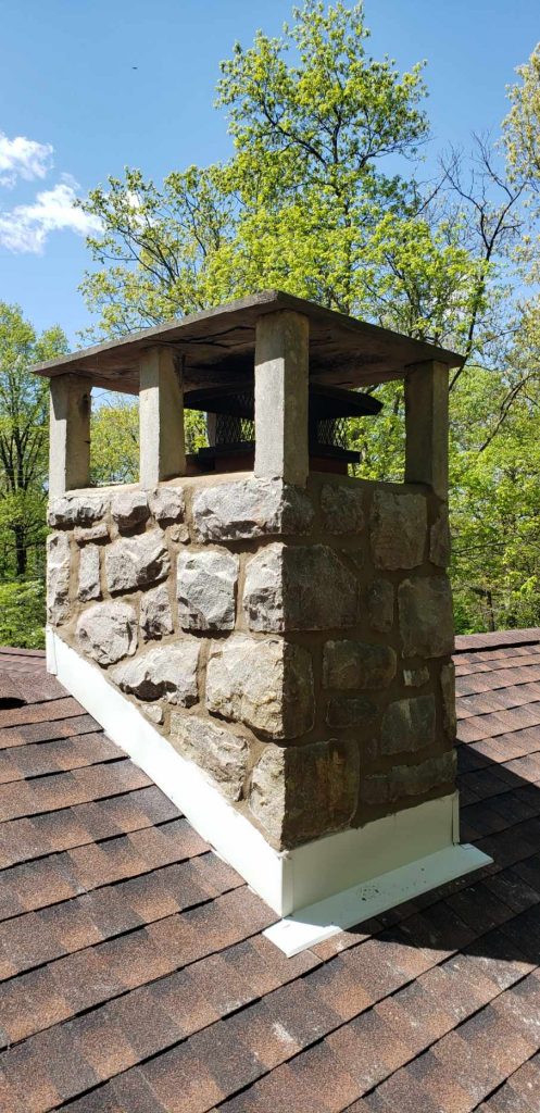 repointing chimney work - reading pa